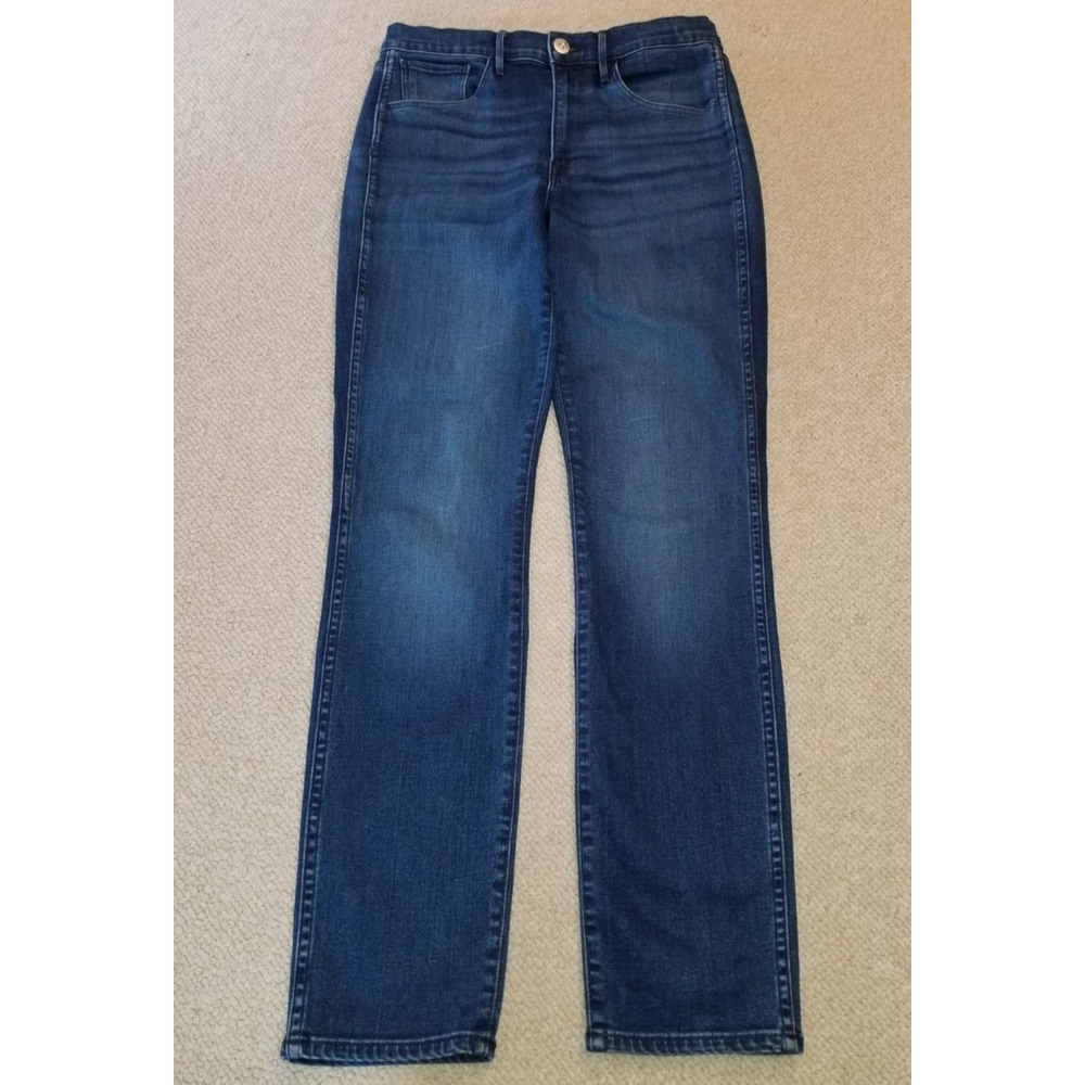 Womens Jeans-3x1 NYC-blue stretch denim skinny leg-28
